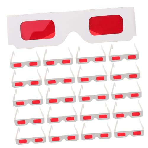 Levemolo 50 Stück Filme Brillen für Rote Partybrille für Valentinstag Geburtstagsfeiern und Klassenzimmer Belohnungen Aufregendes Accessoire für Unvergessliche Erlebnisse von Levemolo