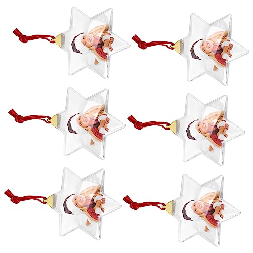 Levemolo 6st Fotokugel-anhänger Foto-anhänger Klare Foto-ornamentkugeln Foto Weihnachtsschmuck DIY Hängende Anhänger Noel Foto Befüllbar Künstlich Rahmen Fotoornament Plastik Weiß Levemolo 6st Fotokugel-anhänger Foto-anhänger Klare Foto-ornamentkugeln Foto Weihnachtsschmuck DIY Hängende Anhänger Noel Foto Befüllbar Künstlich Rahmen Fotoornament Plastik Weiß von Levemolo
