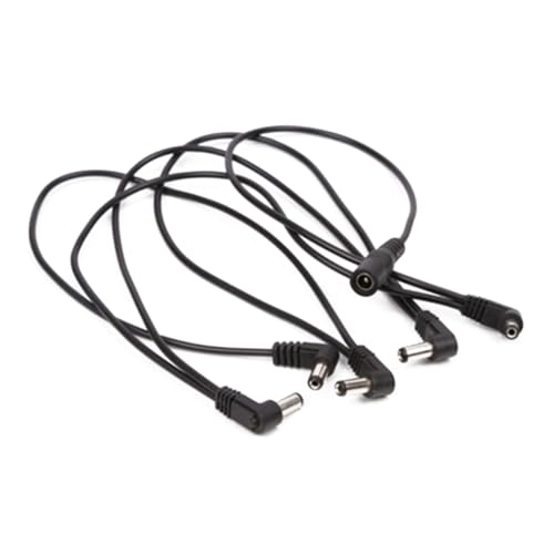 Levemolo Fach Rechtwinkliges Daisy-chain-netzkabel für Gitarren Bass-effektpedale Langlebiges Stromkabel mit Federgespannten Steckern Geeignet für Pedale Geräuschisolierend Übersichtliche Levemolo Fach Rechtwinkliges Daisy-chain-netzkabel für Gitarren Bass-effektpedale Langlebiges Stromkabel mit Federgespannten Steckern Geeignet für Pedale Geräuschisolierend Übersichtliche von Levemolo