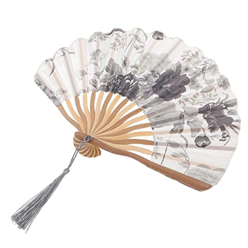 Levemolo Faltbarer Handfächer im Japanischen Stil Vintage Handventilator aus Holz für Tanz Aufführungen und Sommerveranstaltungen Tragbarer Fächer Levemolo Faltbarer Handfächer im Japanischen Stil Vintage Handventilator aus Holz für Tanz Aufführungen und Sommerveranstaltungen Tragbarer Fächer von Levemolo