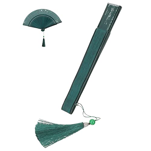 Levemolo Faltbarer Handfächer mit Blühendem Design Vintage Chinesischer Fächer für Tanzaufführungen und Kostüme für Heiße Sommertage Stilvolles Accessoire von Levemolo