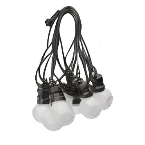 LED-Lichterkette mit 10 transparenten Lichtern, Länge 8 m, ideal für Dekoration und Ambiente von Levitantes