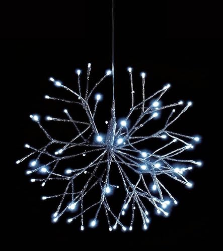 Levitantes 5 m lange Lichterkette mit 120 kaltweißen LEDs, ideal für festliche Dekorationen und Feiern. von Levitantes