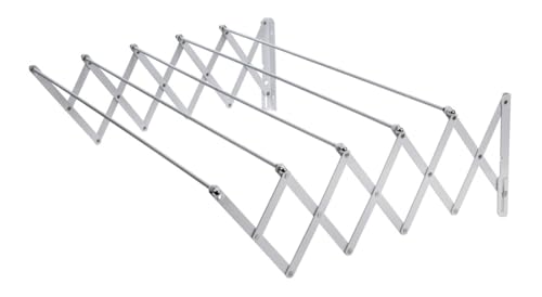Levitantes Ausziehbarer Wäscheständer aus weißem Epoxidharz, 100 cm, ideal zum Trocknen von Kleidung in Engen Räumen und zur Optimierung der Verwendung im Haushalt. Levitantes Ausziehbarer Wäscheständer aus weißem Epoxidharz, 100 cm, ideal zum Trocknen von Kleidung in Engen Räumen und zur Optimierung der Verwendung im Haushalt. von Levitantes