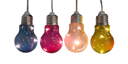 Levitantes Batteriebetriebene dekorative Lichterkette, verschiedene Farben, ideal für Partys und Veranstaltungen. von Levitantes