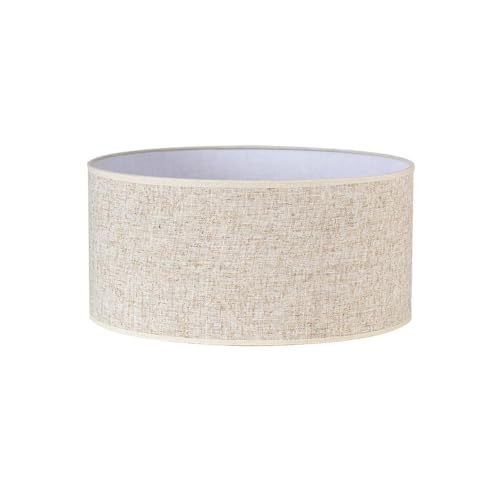 Levitantes Zylindrischer Lampenschirm aus Leinen, Beige, E27, Maße 45 x 45 x 22 cm, ideal für Tischlampen und Innendekoration, Bild Levitantes Zylindrischer Lampenschirm aus Leinen, Beige, E27, Maße 45 x 45 x 22 cm, ideal für Tischlampen und Innendekoration, Bild von Levitantes