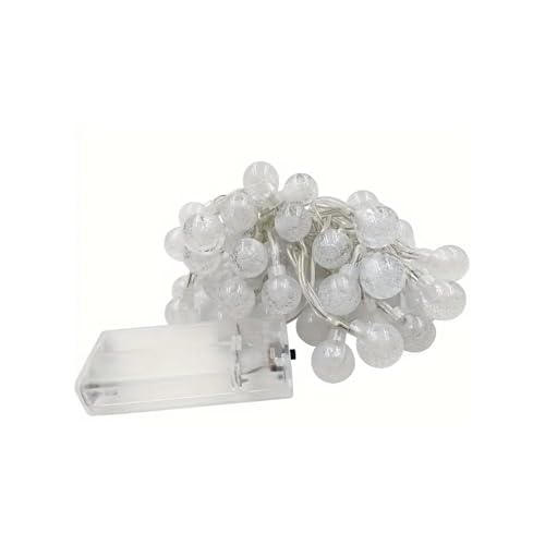 Levitantes Blasen-Lichterkette, 3 AA-Batterien, 2,5 m, kaltweiß, ideal für Innen- und Außendekorationen von Levitantes
