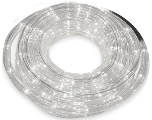 Levitantes Flexibler LED-Schlauch, weiß, 50 m, IP44, helles Licht, wasserdicht, ideal für Außendekoration und Beschilderung. Levitantes Flexibler LED-Schlauch, weiß, 50 m, IP44, helles Licht, wasserdicht, ideal für Außendekoration und Beschilderung. von Levitantes