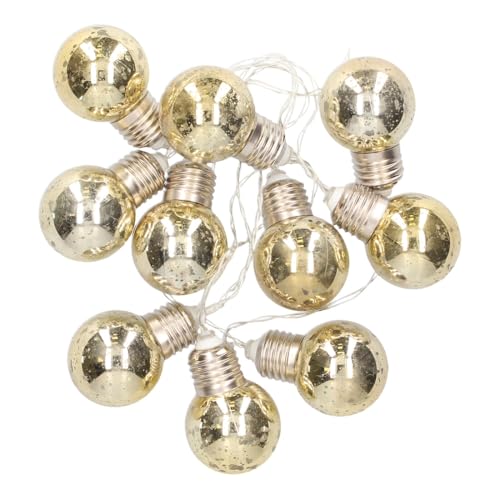 Levitantes LED-Lichterkette, goldfarben, 1,35 m, warmes Licht, ideal für Partys und gemütliche Umgebungen. von Levitantes