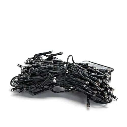Levitantes Lichterkette, flach, mit Solarvorhang, warmweiß, 3 m + 1 m x 1 m, ideal für Innen- oder Außendekorationen Levitantes Lichterkette, flach, mit Solarvorhang, warmweiß, 3 m + 1 m x 1 m, ideal für Innen- oder Außendekorationen von Levitantes
