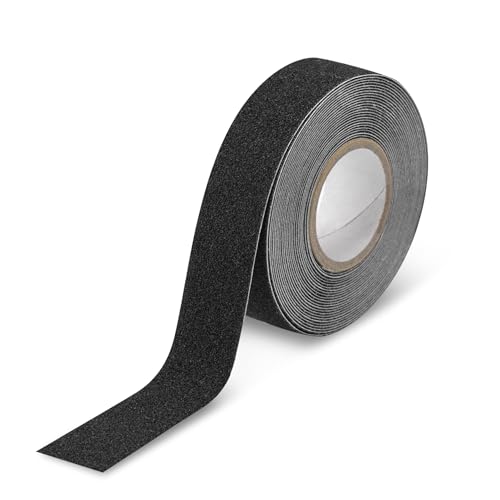 Levitantes Rutschfestes Klebeband, 25 mm x 5 m, schwarz, ideal zur Verbesserung der Sicherheit und Verhinderung von Stürzen auf rutschigen Oberflächen. Levitantes Rutschfestes Klebeband, 25 mm x 5 m, schwarz, ideal zur Verbesserung der Sicherheit und Verhinderung von Stürzen auf rutschigen Oberflächen. von Levitantes