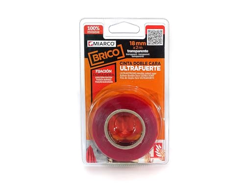 Levitantes Transparentes, doppelseitiges Klebeband, ultrastark, 2 x 18 mm, ideal für Bastelarbeiten, Montage und Reparatur verschiedener Materialien. Levitantes Transparentes, doppelseitiges Klebeband, ultrastark, 2 x 18 mm, ideal für Bastelarbeiten, Montage und Reparatur verschiedener Materialien. von Levitantes
