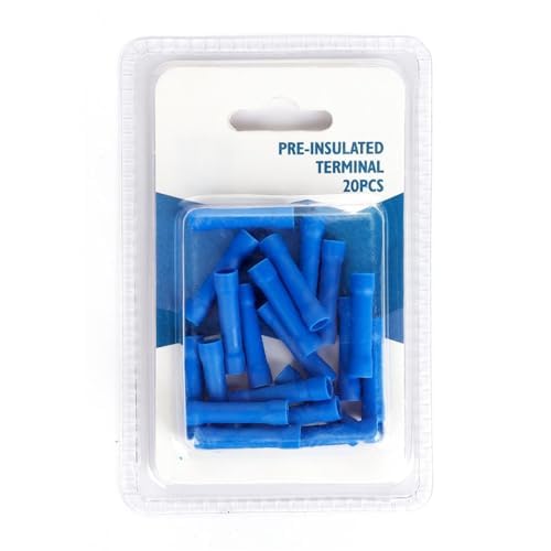 Vorisolierte Klemme - Anschlussklemme Typ BV5.5 blau, inklusive 15 Stück pro Blisterpackung, ideal für hochwertige Elektroinstallationen* Vorisolierte Klemme - Anschlussklemme Typ BV5.5 blau, inklusive 15 Stück pro Blisterpackung, ideal für hochwertige Elektroinstallationen* von Levitantes