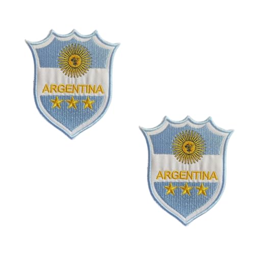 Aufnäher zum Aufbügeln, 2026 Fußball-Weltmeisterschaft 2026 (Argentinien 3) von Levviye