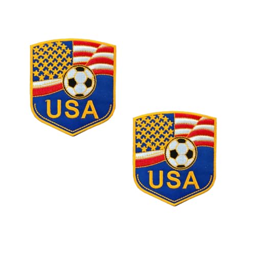 Aufnäher zum Aufbügeln, 2026 Fußballweltmeisterschaft 2026, Dekoration, Geschenke, Erinnerungsstücke (USA) von Levviye