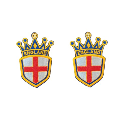 Aufnäher zum Aufbügeln, 2026 Fußballweltmeisterschaft 2026 (England) von Levviye