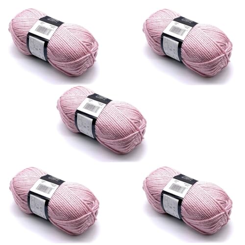 Cygnet Chunky Wolle, 100 g, Pink, 5 Stück von Lexicon Select