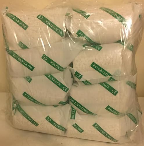 Modroc Modellierbandagen aus Gips, 8 cm x 3 m, 16 Rollen Modroc Modellierbandagen aus Gips, 8 cm x 3 m, 16 Rollen von Lexicon Select