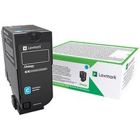 Lexmark 74C2HCE  cyan Toner von Lexmark