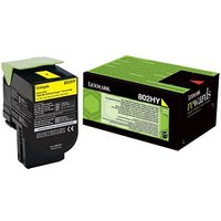 Lexmark 80C2HY0  gelb Toner von Lexmark