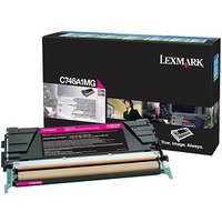 Lexmark C746A1MG  magenta Toner von Lexmark
