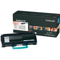 Lexmark E460X31E  schwarz Toner von Lexmark