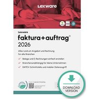 LEXWARE Faktura+Auftrag 2026 Software Vollversion (Download-Link) von Lexware