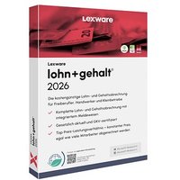LEXWARE Lohn+Gehalt 2026 Software Vollversion (PKC) von Lexware