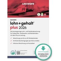 LEXWARE Lohn + Gehalt Plus 2026 Software Vollversion (Download-Link) von Lexware