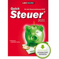LEXWARE QuickSteuer 2021 (für das Steuerjahr 2020) Software Vollversion (Download-Link) von Lexware