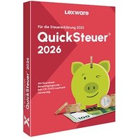 LEXWARE QuickSteuer 2026 (für das Steuerjahr 2025) Software Vollversion (PKC) von Lexware