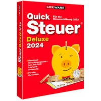 LEXWARE QuickSteuer Deluxe 2024 (für das Steuerjahr 2023) Software Vollversion (PKC) von Lexware