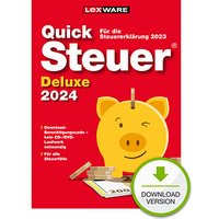 LEXWARE QuickSteuer Deluxe 2024 (für das Steuerjahr 2023) Software Vollversion (Download-Link) von Lexware