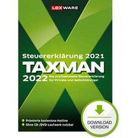 LEXWARE TAXMAN 2022 (für das Steuerjahr 2021) Software Vollversion (Download-Link) von Lexware