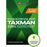 LEXWARE TAXMAN Selbstständige 2021 (für das Steuerjahr 2020) Software Vollversion (Download-Link) von Lexware