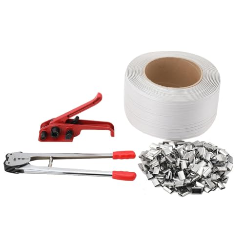Lfhelper Manuelles Umreifungsset Manueller Spanner Bandspanner Manuelles Umreifungsgerät für 13-19mm PP/PET Kunststoffspanner Umreifungsband Umreifungsset Umreifung Spanngerät Handversiegelungsspanner Lfhelper Manuelles Umreifungsset Manueller Spanner Bandspanner Manuelles Umreifungsgerät für 13-19mm PP/PET Kunststoffspanner Umreifungsband Umreifungsset Umreifung Spanngerät Handversiegelungsspanner von Lfhelper