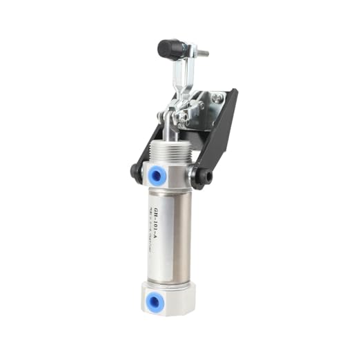 Lfhelper Pneumatische Klemme G1/8 Pneumatikspanner Zylinder Pneumatische Niederhalteklemme, Luftzylinder-Pneumatikklemme aus Eisen Lfhelper Pneumatische Klemme G1/8 Pneumatikspanner Zylinder Pneumatische Niederhalteklemme, Luftzylinder-Pneumatikklemme aus Eisen von Lfhelper