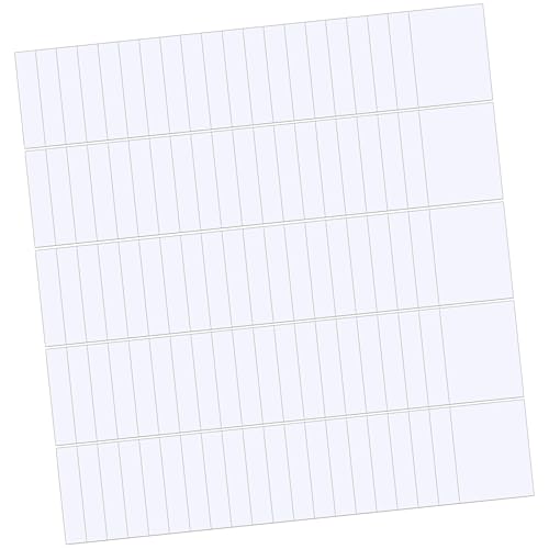 100 Blatt A 4 Aufkleber Papier Aufkleber Einfach zu verwenden bedruckbare Papierbögen trocknet schnell für Tintenstrahldrucker von LfrXtra