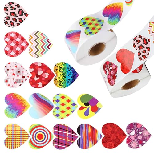 1000 PCs Valentinstag Geschenkaufkleber Herzbezeichnungen Selbstklebender Aufkleber Dekorative Aufkleber Partyzubehör Für Hochzeit 1000 PCs Valentinstag Geschenkaufkleber Herzbezeichnungen Selbstklebender Aufkleber Dekorative Aufkleber Partyzubehör Für Hochzeit von LfrXtra