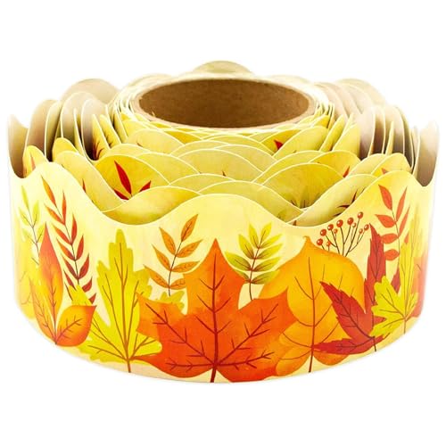 10m Maple Blätter Bulletin Board Border Klassenzimmer Grenzkleberkleber Bulletin Boards Trimmaufkleber Für Schulboardränder Ahornblatt Dekorative Aufkleber Herbstverkleidung 10m Maple Blätter Bulletin Board Border Klassenzimmer Grenzkleberkleber Bulletin Boards Trimmaufkleber Für Schulboardränder Ahornblatt Dekorative Aufkleber Herbstverkleidung von LfrXtra