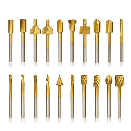 10pcs HSS Router Carbid Gravurbits & von LfrXtra