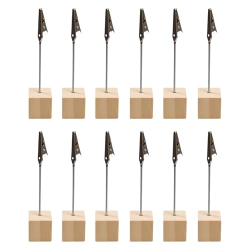 12 PCs Memo Cliphalter Mit Clips Places Kartenhalter Bildhalter Für Hochzeiten Partys Restaurants Memo Clip Hinweis Platz Für Platz 12 PCs Memo Cliphalter Mit Clips Places Kartenhalter Bildhalter Für Hochzeiten Partys Restaurants Memo Clip Hinweis Platz Für Platz von LfrXtra