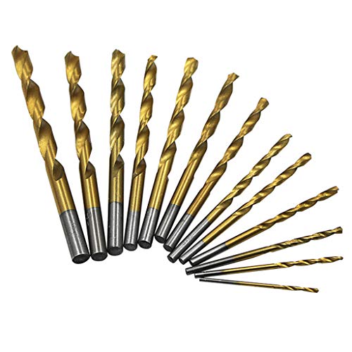 13pcs/Set Hochgeschwindigkeitsstahl HSS Gerade Schaft Drehbohrbits Elektrische Drehwerkzeuge Für Metallholzbohrungen 13pcs/Set Hochgeschwindigkeitsstahl HSS Gerade Schaft Drehbohrbits Elektrische Drehwerkzeuge Für Metallholzbohrungen von LfrXtra