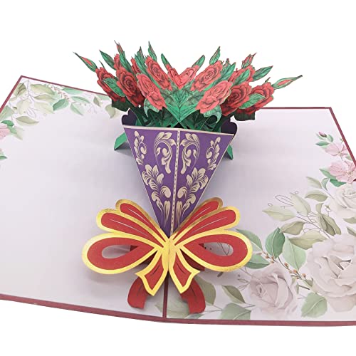 3D-Grußkarten für Muttertag, Blumenstrauß, Grußkarten für Mutter, Ehefrau, Geburtstag, Valentinstag, Postkarten, Geschenkkarte 3D-Grußkarten für Muttertag, Blumenstrauß, Grußkarten für Mutter, Ehefrau, Geburtstag, Valentinstag, Postkarten, Geschenkkarte von LfrXtra