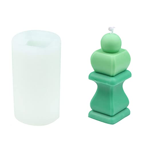 3D Zylinder Silikonform Für Kerzenherstellung Geometrischer Harzformen Handgefertigte Seife 3D Zylinder Silikonform Für Kerzenherstellung Geometrischer Harzformen Handgefertigte Seife von LfrXtra