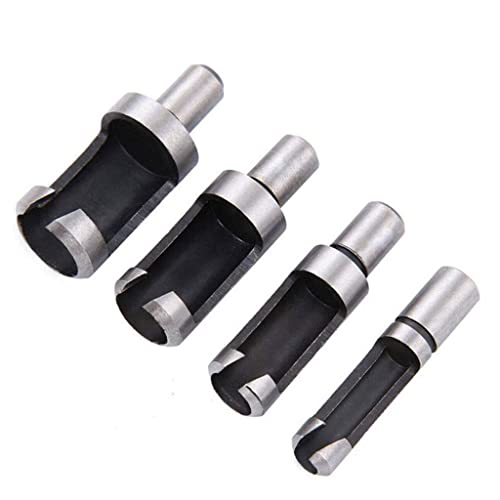 4 PCs Holzstecker Cutter Gerade Und Taper Klauenbohrer 1/4 3/8 1/2 5/8 Für Benchbohrer Und Elektrische Handbohrer Tragbar von LfrXtra