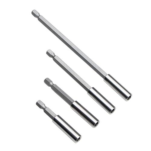 4pcs/Set Bithalter Set Langes Verlängerung 60 Mm 75 Mm 100 Mm 150 Mm Für Elektrische Bohrerschraubendreherzubehör von LfrXtra
