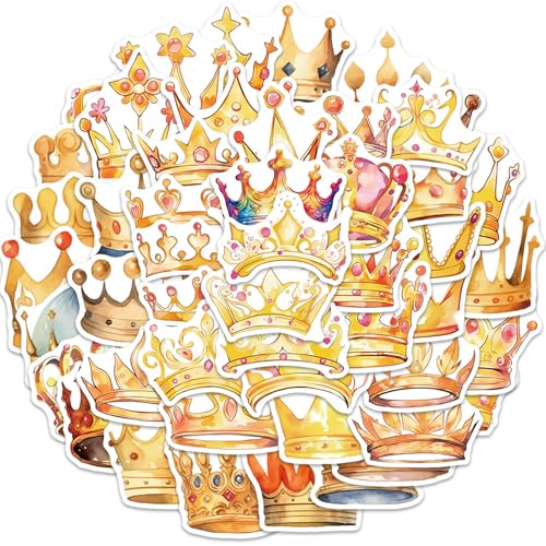 50 Blätter Kleber Aufkleber Cartoo Crowns Decal Laptop Sticker Asthetic Decal Scrapbooking Sticker Gitarre Abziehbild 50 Blätter Kleber Aufkleber Cartoo Crowns Decal Laptop Sticker Asthetic Decal Scrapbooking Sticker Gitarre Abziehbild von LfrXtra