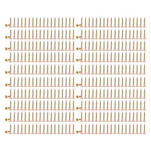 500 Stück Senkkopf-Holzschrauben, 4 mm, Kreuze, Flachkopf-Blechschraube, hochfest, Kreuzkopf, Holzschraubenteil 500 Stück Senkkopf-Holzschrauben, 4 mm, Kreuze, Flachkopf-Blechschraube, hochfest, Kreuzkopf, Holzschraubenteil von LfrXtra