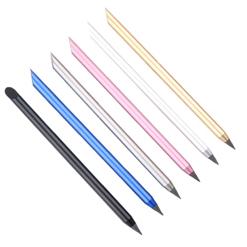6pcs Löschbarer Tintenloser Bleistift Multifunktional Tintenloser Stift Mit Berührender Siebstift Für Frauen Schüler Lehrer Lehrer 6pcs Löschbarer Tintenloser Bleistift Multifunktional Tintenloser Stift Mit Berührender Siebstift Für Frauen Schüler Lehrer Lehrer von LfrXtra